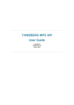 TANDBERG D13639 User's Manual