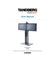 TANDBERG 7000 MXP User's Manual
