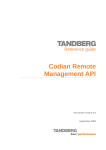 TANDBERG 3 User's Manual