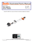Tanaka TBC-260PF/L User's Manual