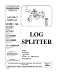 Swisher LS12534H User's Manual