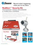 Swann RedAlert SW242-WDW User's Manual