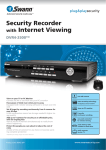 Swann DVR4-2500 SR342-2DV User's Manual