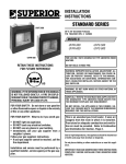 Superior UVFR-600 User's Manual