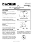 Superior FAB-1100 User's Manual