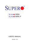 SUPER MICRO Computer X8SIL User's Manual