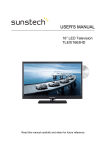 Sunstech TLEXI1663HD User's Manual