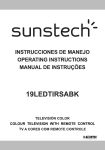 Sunstech 19LEDTIRSA User's Manual