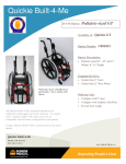 Sunrise Medical LX User's Manual