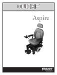 Sunrise Medical Aspire F11 User's Manual