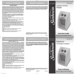 Sunbeam SCH160CN09EFM1 User's Manual