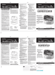 Sunbeam 672 User's Manual