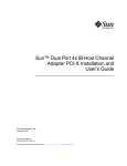 Sun Microsystems PCI User's Manual