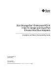 Sun Microsystems PCI-X User's Manual