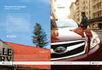 Subaru Legacy AWD User's Manual