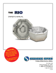 Strong Pools and Spas Rio Spa User's Manual