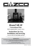 Stovax Brunel 8050 User's Manual