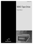 StorageTek 9840 User's Manual