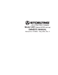 Stoelting U431 User's Manual
