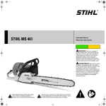 STIHL MS 461 R Instruction Manual