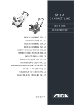 Stiga COMPACT LINE SNOW REX User's Manual