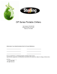Sterling Refrigerator 882.93092.00 User's Manual