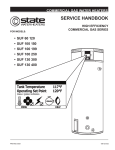 State Industries SUF100199 User's Manual