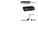 StarTech.com StarView SV231 User's Manual