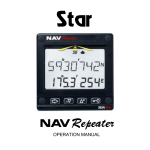 Star Trac GPS Receiver NAV REPEATER User's Manual