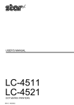 Star Tech Development LC-4521 User's Manual