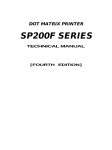 Star Micronics SP200F SERIES User's Manual