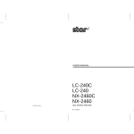 Star Micronics NX-2460 User's Manual