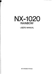 Star Micronics NX-1020 User's Manual