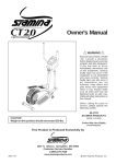Stamina Products CT2.0 User's Manual