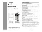 SPT SP-3017 User's Manual