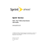 Sprint Nextel 800w User's Manual