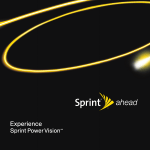 Sprint Nextel Mobile Digital TV User's Manual