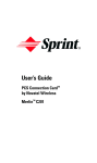 Sprint Nextel C201 User's Manual