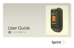 Sprint Nextel BRUTE I686 User's Manual