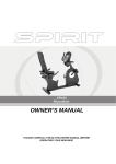 Spirit XR425 User's Manual