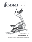 Spirit XG400 User's Manual