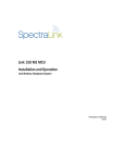 SpectraLink M3 User's Manual