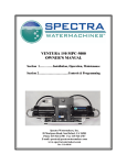 Spectra Watermakers MPC-5000 User's Manual