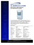 Speco Technologies VL-265PIR User's Manual