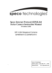 Speco Technologies SIPMPBVFH User's Manual