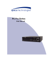 Speco Technologies PC Pro Series User's Manual