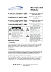 Speco Technologies P-30FACC User's Manual