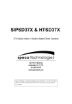 Speco Technologies HTSD37X User's Manual