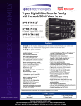 Speco Technologies DVR8TN160* User's Manual