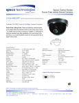 Speco Technologies CVC6146SCSFF User's Manual